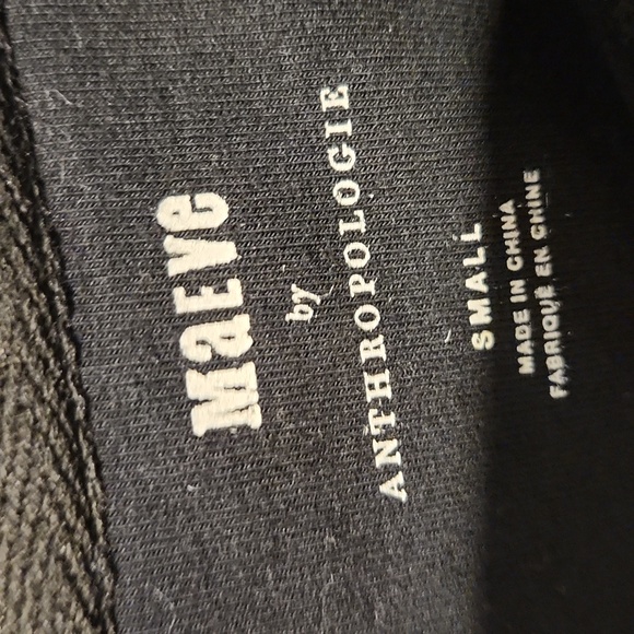 ❤️ ANTHROPOLOGIE MAEVE TASHA SEQUIN LACE SLEEVED SWEATSHIRT, SMALL - Picture 7 of 10